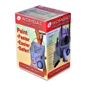 Wombat Portapaint Paint Bucket,1.5 gal,13,8 1/2 L,10 W 5016 